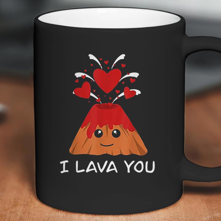 Lava Day Volcano Valentines Gift Funny Valentines Coffee Mug