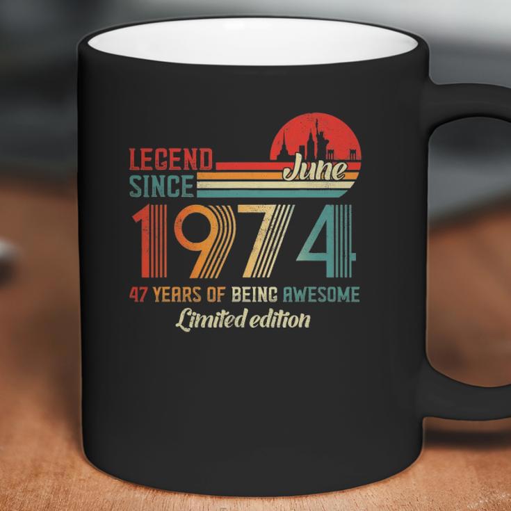 Legend Since June 1974 47 Years Old Born June 1974 Ver2 Coffee Mug