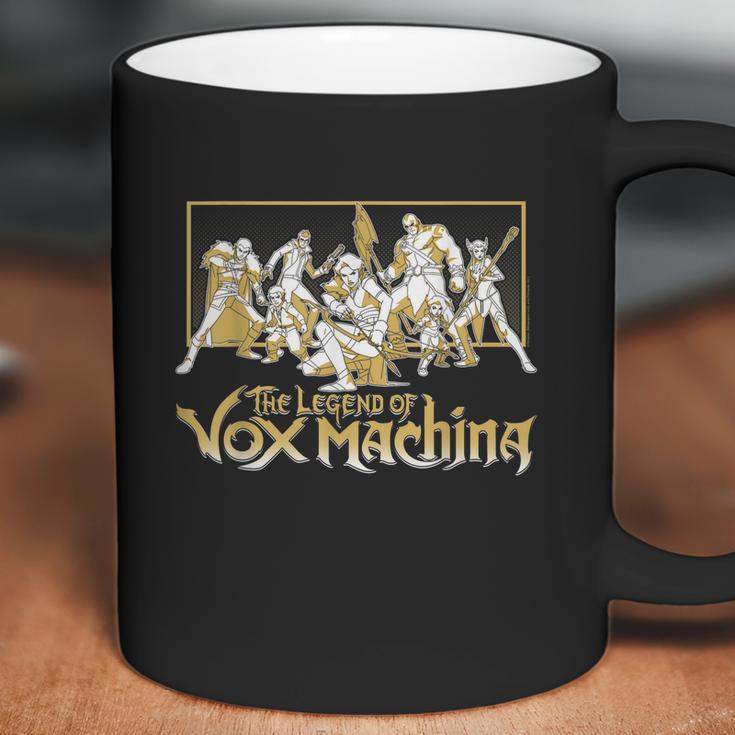 The Legend Of Vox Machina Main Characters Fight Pose Coffee Mug