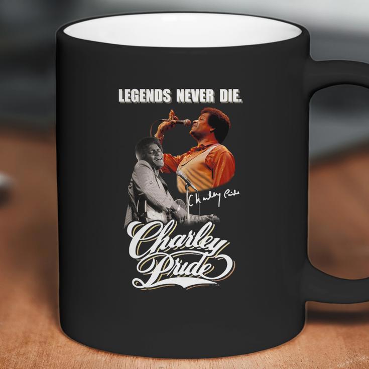 Legends Never Die Charley Pride Signature Coffee Mug