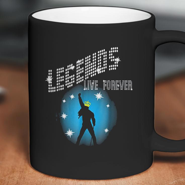 Legends Live Forever Rock Star Music Coffee Mug