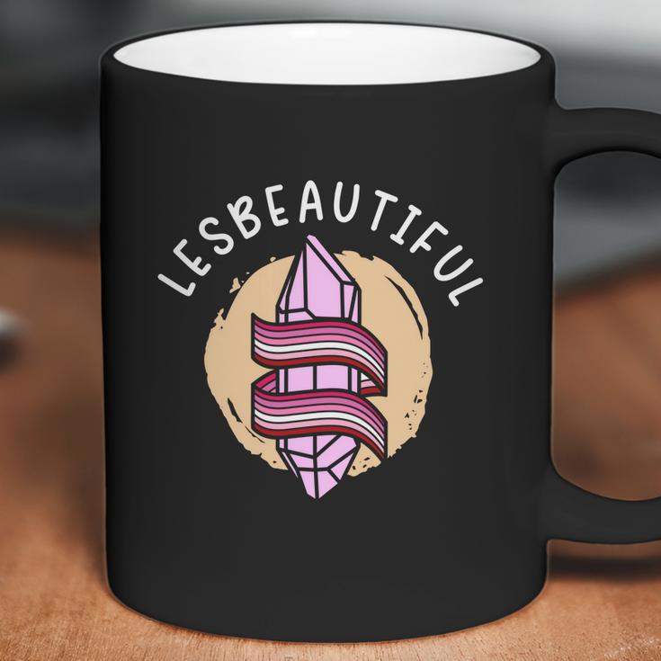 Lesbeatiful Lesbian Lgbtq Member Sexual Diversity Pride Gift Graphic Design Printed Casual Daily Basic Coffee Mug