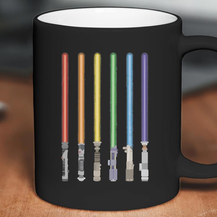 Lgbt Light Sword Pride Saber Ally Lgbtq Graphic Design Printed Casual Daily Basic Coffee Mug