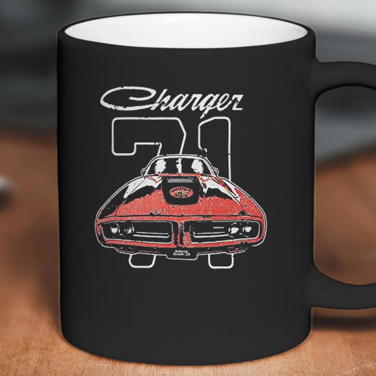 Licensed Big And Tall 1971 Dodge Charger Coffee Mug