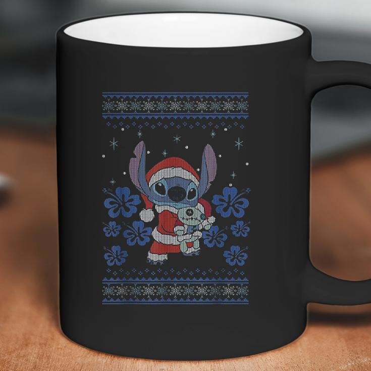 Lilo And Stitch Christmas Stitch Style Coffee Mug