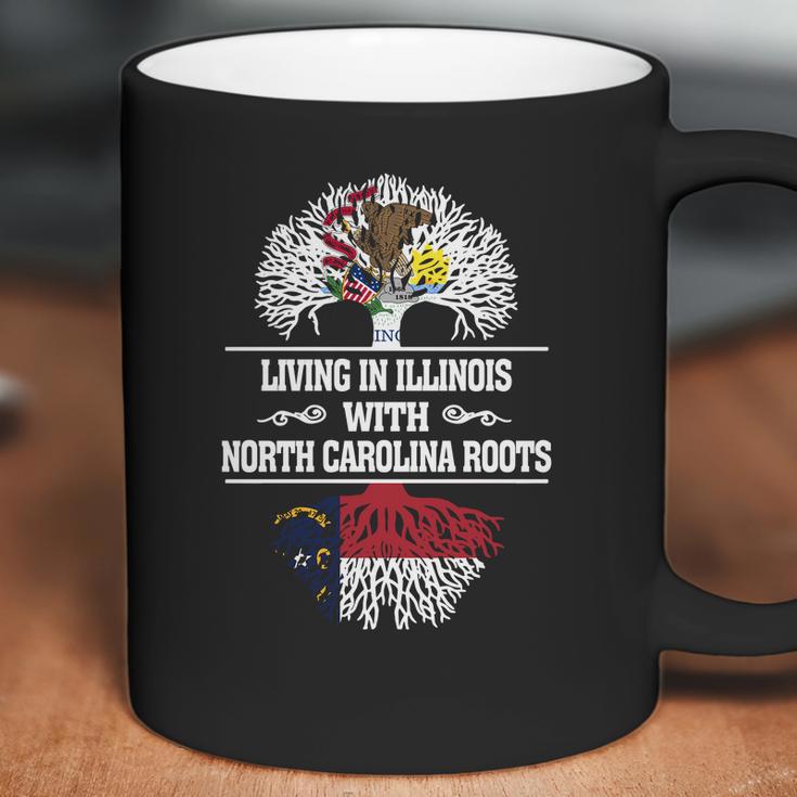 Living In Illinois With North Carolina Roots Coffee Mug