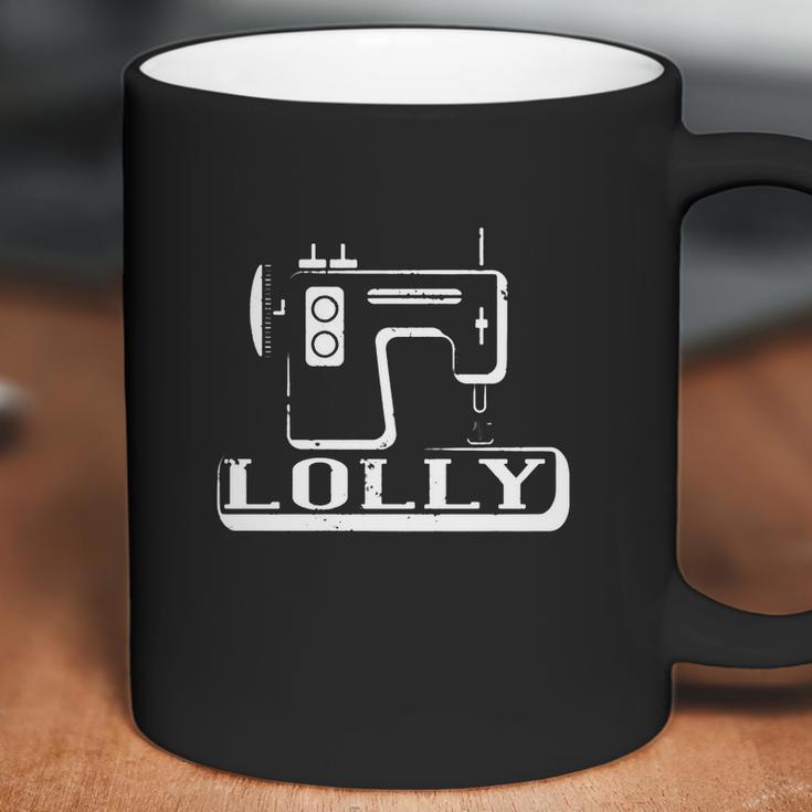 Lolly Grandma Antique Sewing Machine Shirts Vintage Sewing - Mens V-Neck T-Shirt By Canvas Coffee Mug