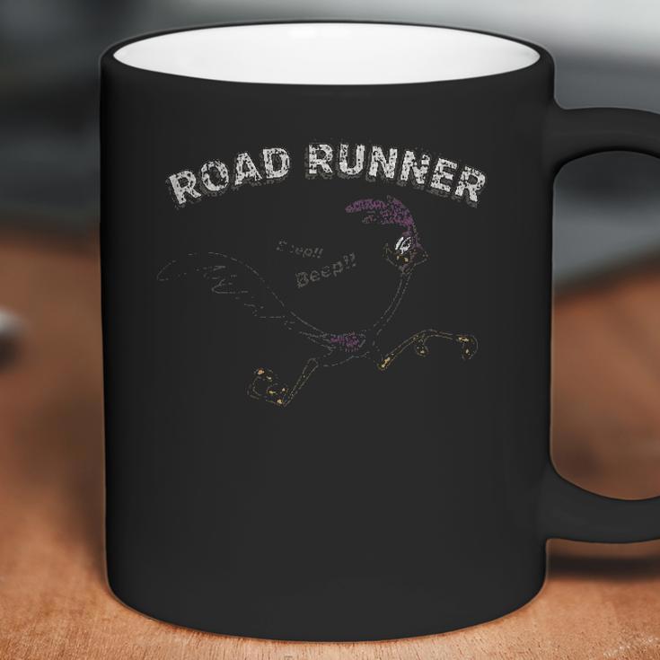 Looney Tunes Road Runner Distressed Portrait Coffee Mug