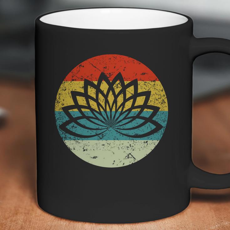 Lotus Flower Yoga Logo Coffee Mug