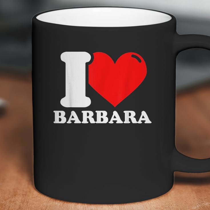 I Love Barbara Coffee Mug