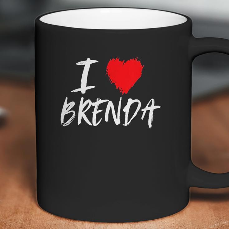 I Love Brenda Heart Coffee Mug