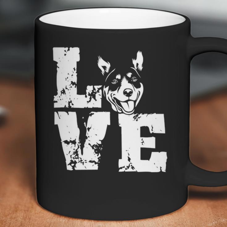 Love Dog Australian Kelpie Coffee Mug