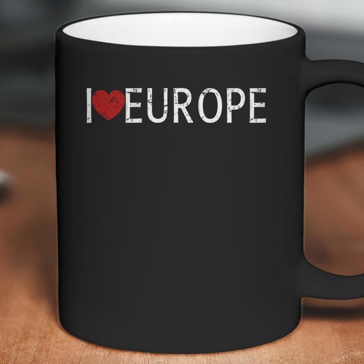 I Love Europe Coffee Mug