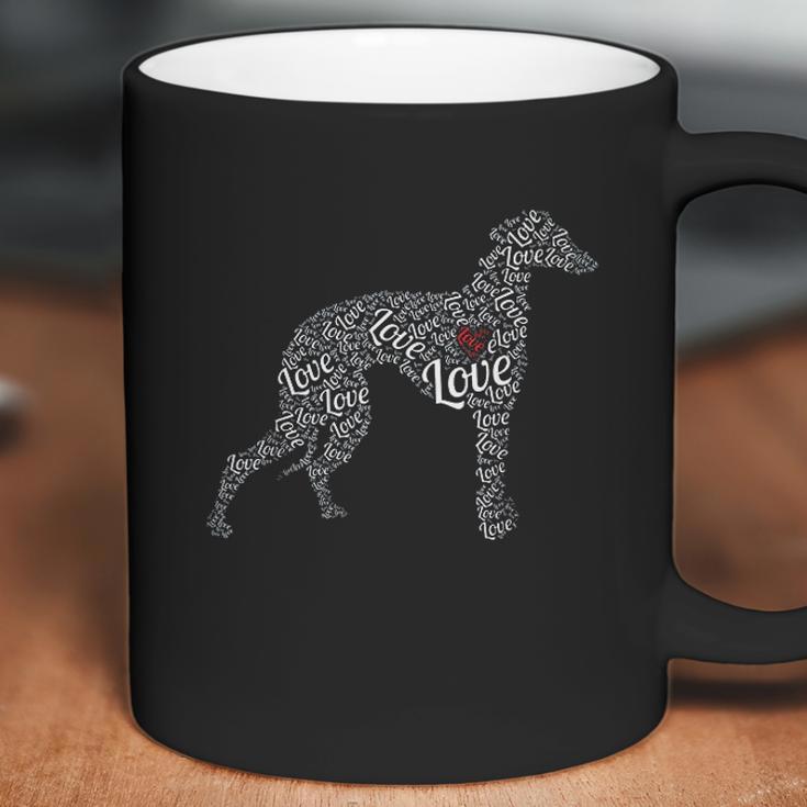 I Love Greyhounds Coffee Mug