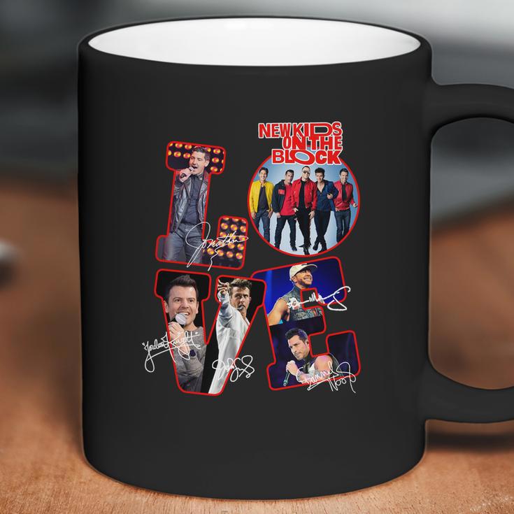 Love New Kids On The Block All Signature Coffee Mug