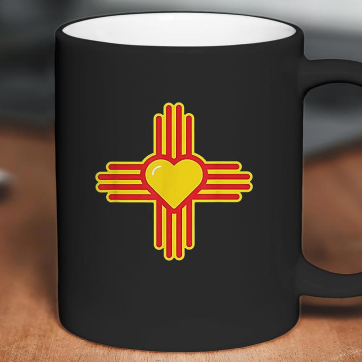 I Love New Mexico Heart Zia Symbol Of Nm Coffee Mug