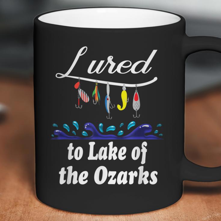 Lured To Lake Of The Ozarks Fishing Fisherman Coffee Mug