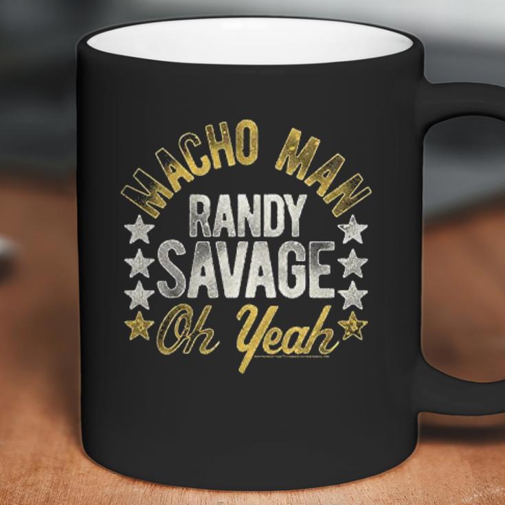 Macho Man Randy Savage Wrestler World Heavyweight Champ Oh Yeah Coffee Mug