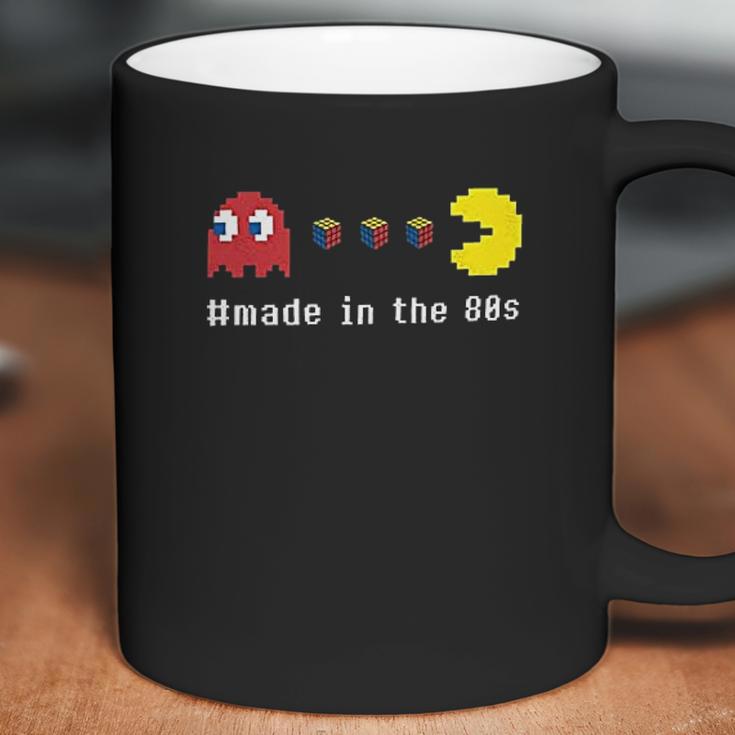 Made In The 80S Rubiks Pacman Coffee Mug