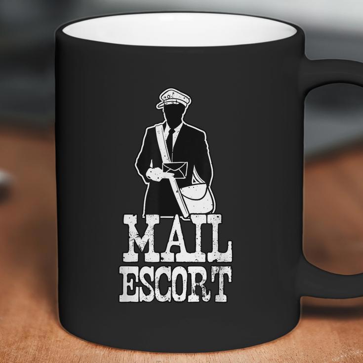 Mail Escort Postal Worker Scan Barcodes Delivery Coffee Mug