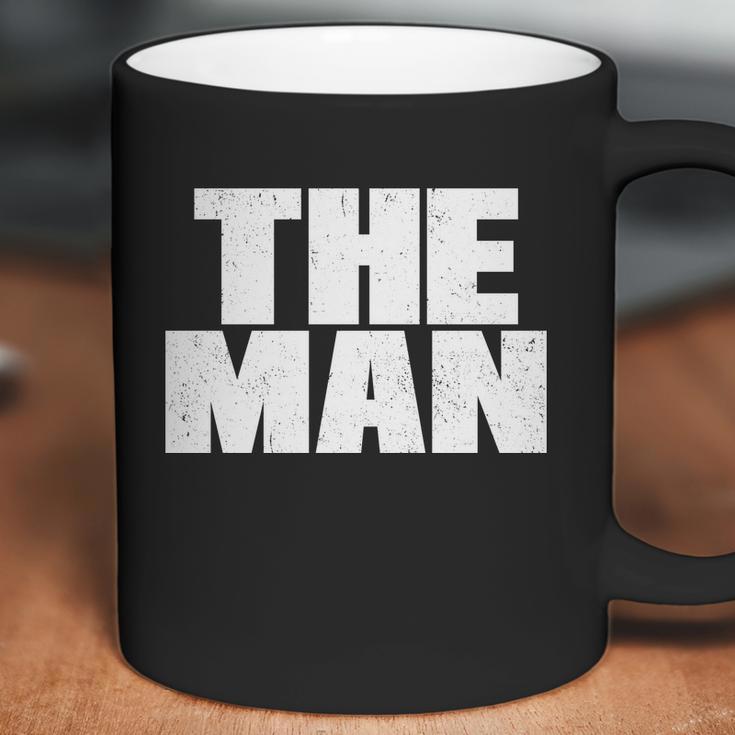 The Man Distressed Logo Coffee Mug