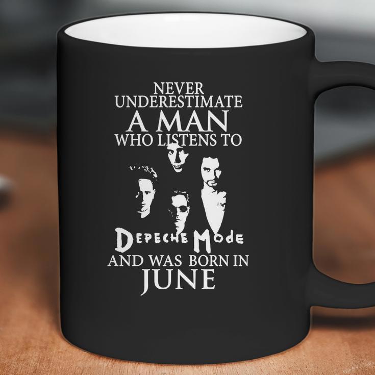 A Man Who Listens To Depeche Mode And Was Born In June Coffee Mug