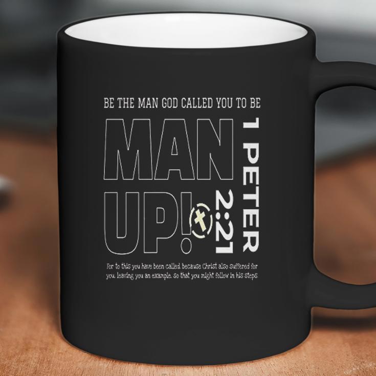 Man Up Peter Coffee Mug