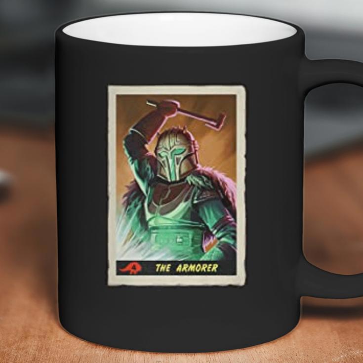 The Mandalorian The Armorer Trading Card Coffee Mug