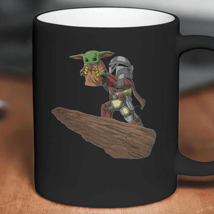 The Mandalorian Boba Fett Baby Yoda Coffee Mug