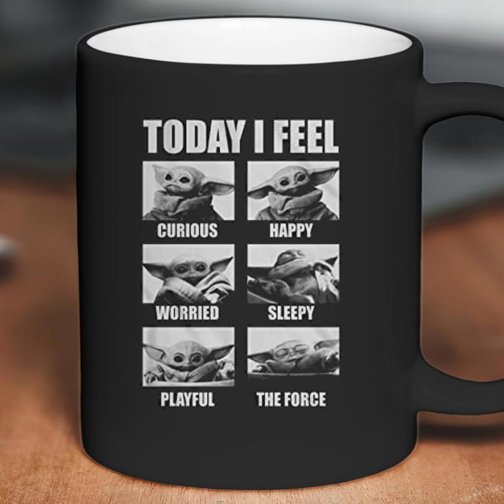 The Mandalorian The Child Baby Yoda Today I Feel Coffee Mug