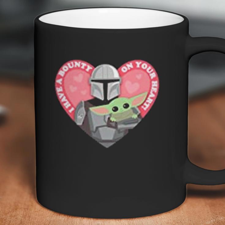 The Mandalorian The Child I Have A Bounty On Your Heart Coffee Mug