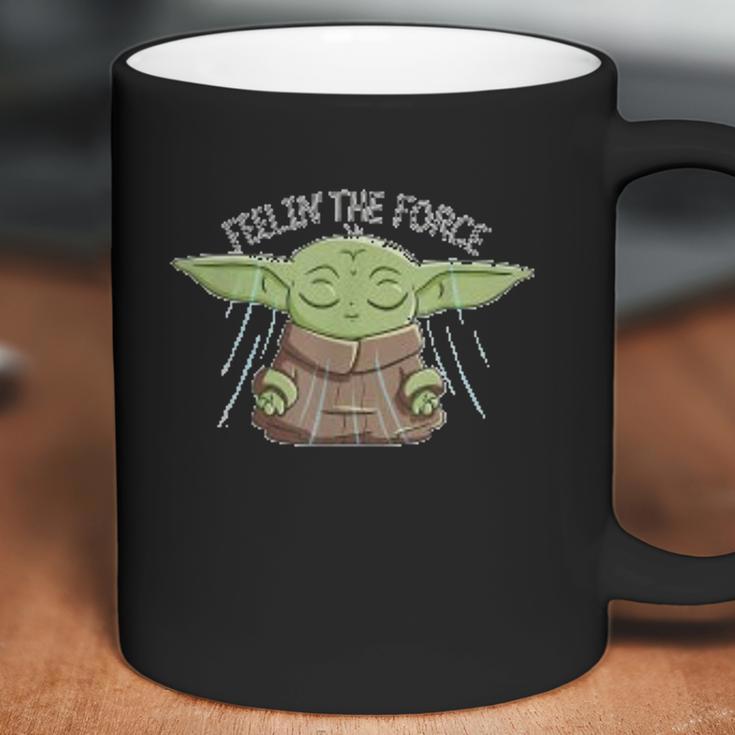 The Mandalorian The Child Feelin The Force Coffee Mug