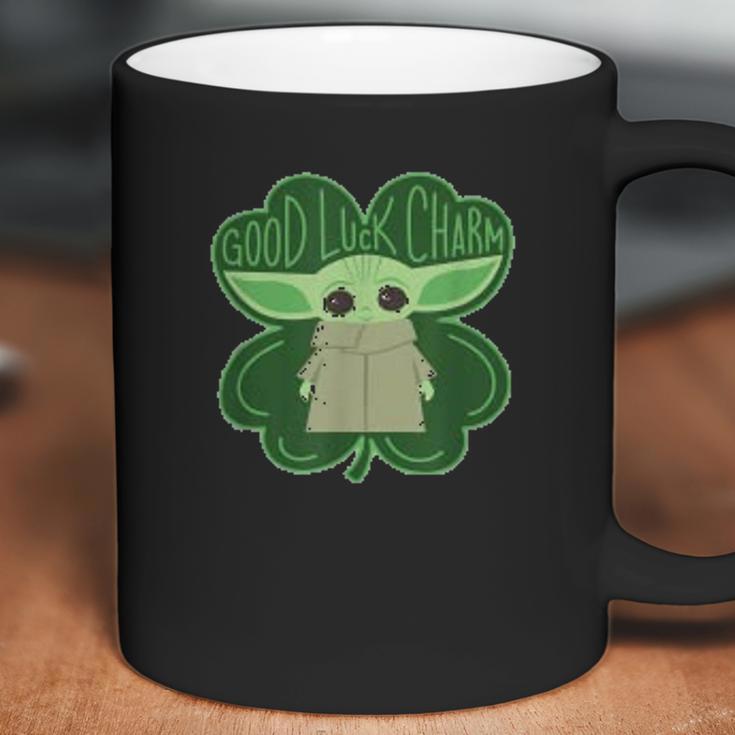 The Mandalorian The Child Good Luck Charm Shamrock Coffee Mug