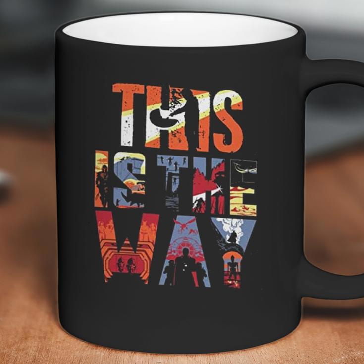 The Mandalorian The Magnificent Art Coffee Mug