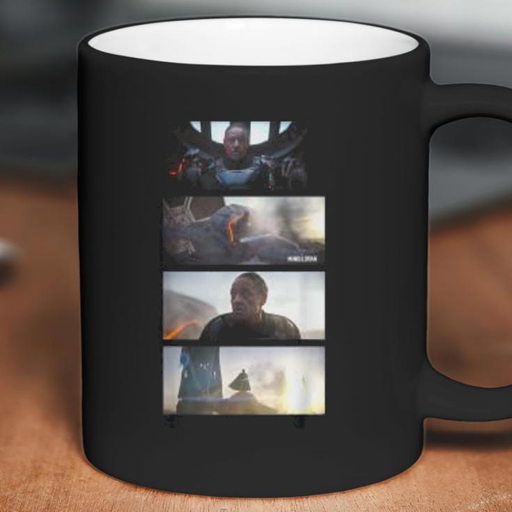 The Mandalorian Moff Gideon Lands With Darksaber Coffee Mug