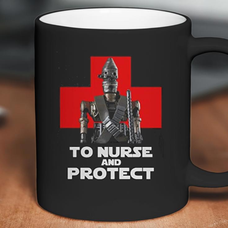 The Mandalorian To Nurse And Protect Coffee Mug