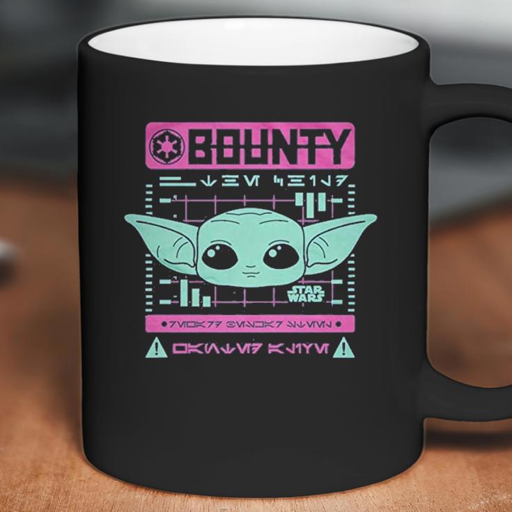 The Mandalorian Wanted Bounty Coffee Mug