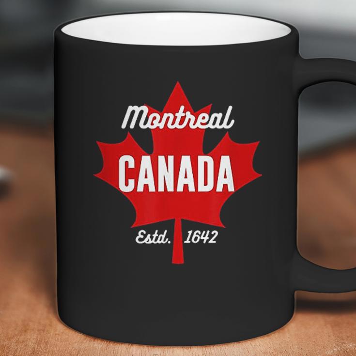 Maple Leaf Canada Flag Eh Montreal Canada Coffee Mug