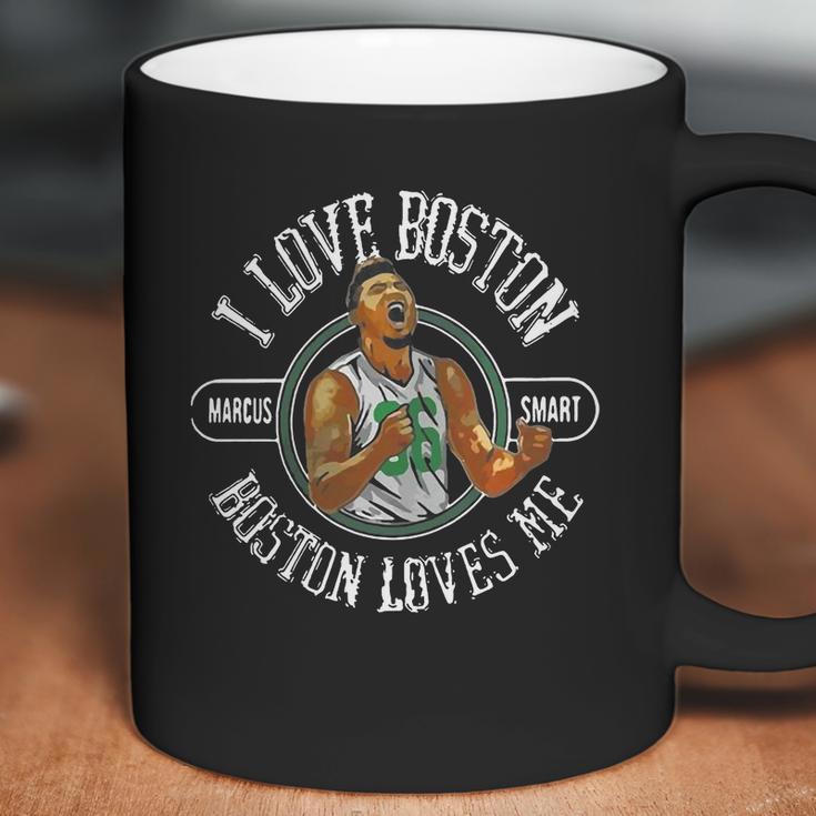 Marcus Smart I Love Boston Boston Loves Me Coffee Mug