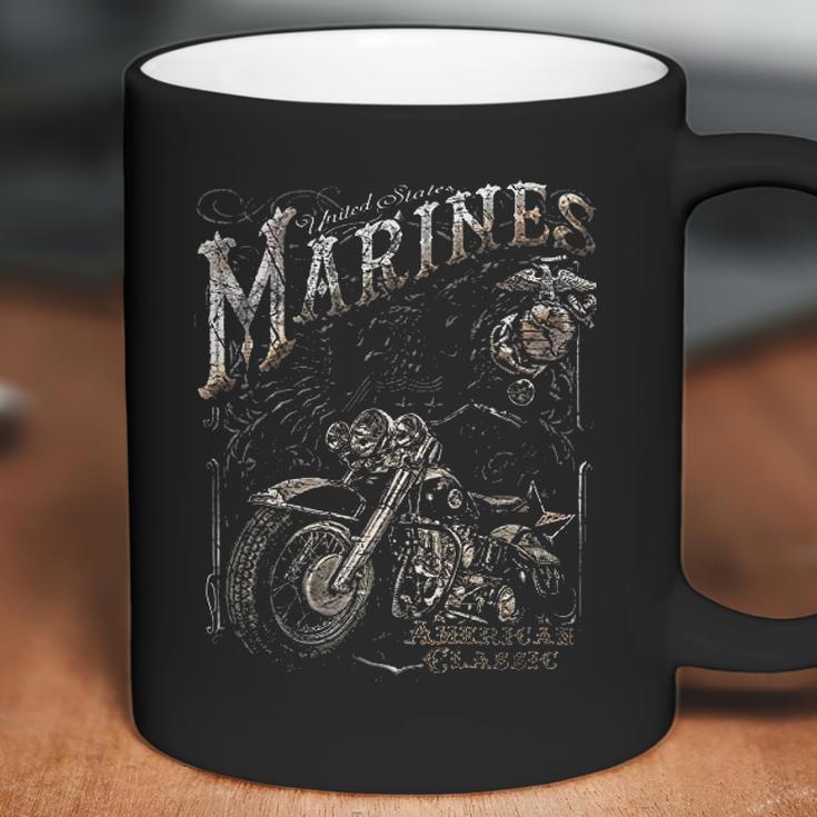 Marine Corps Usmc Marine Biker American Clasic Coffee Mug