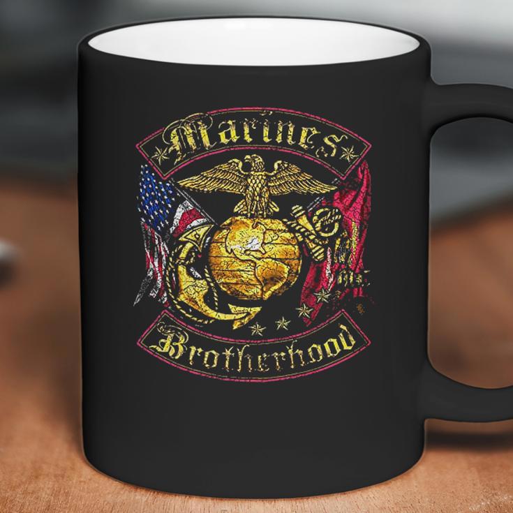 Marine Corps Usmc Marines Double Flag Coffee Mug