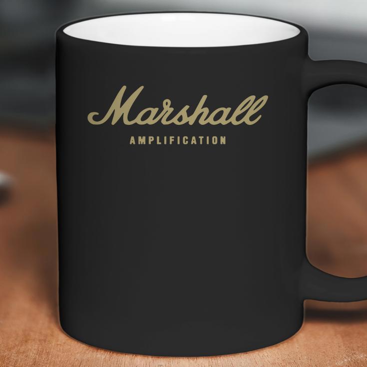 Marshall Amp Gold Coffee Mug