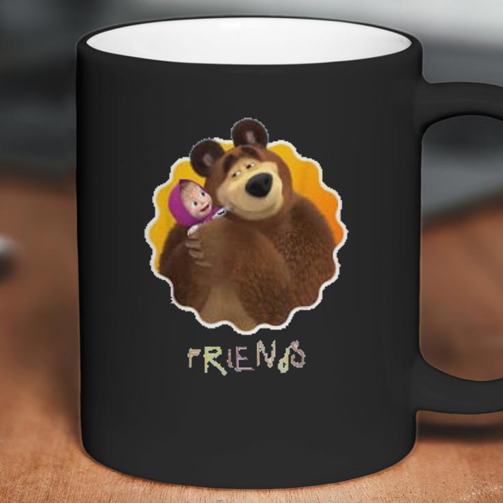 Masha And The Bear Friends Coffee Mug