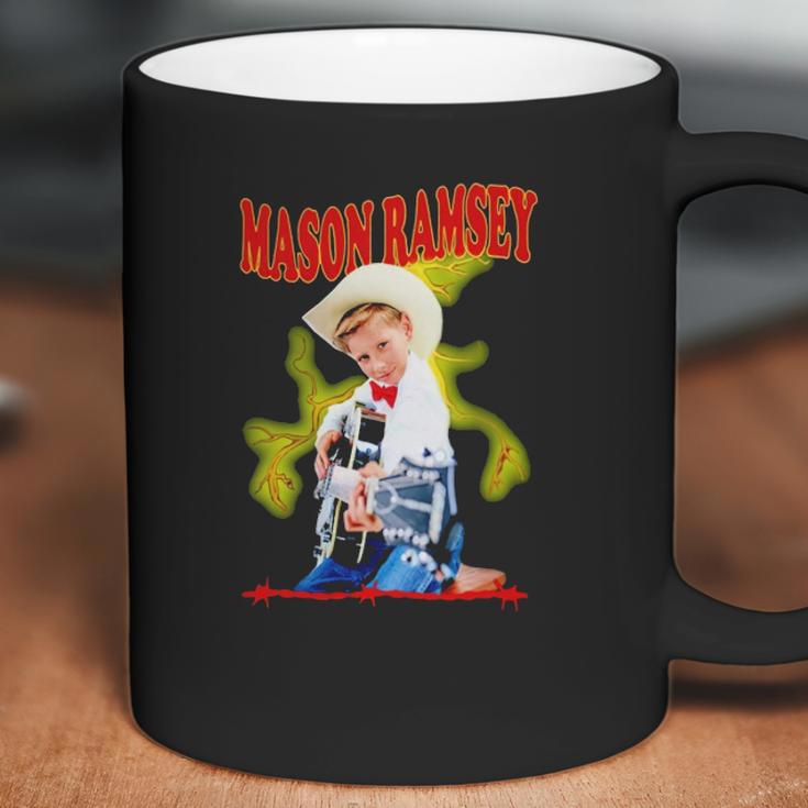 Mason Ramsey Playing Guitar Gift Men Women T-Shirt Graphic Print Casual Unisex Tee Coffee Mug