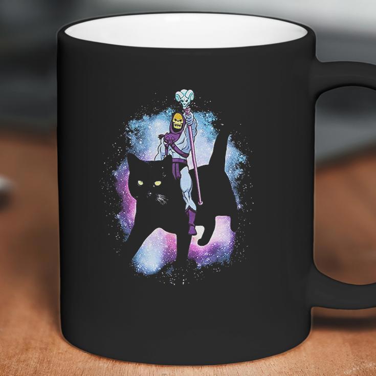 Masters Of The Universe Skeletor Riding A Cat Coffee Mug