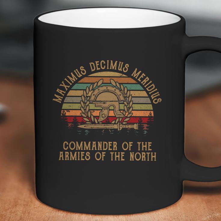 Maximus Decimus Meridius Commander Of The Armies Of The North Vintage Movie Coffee Mug