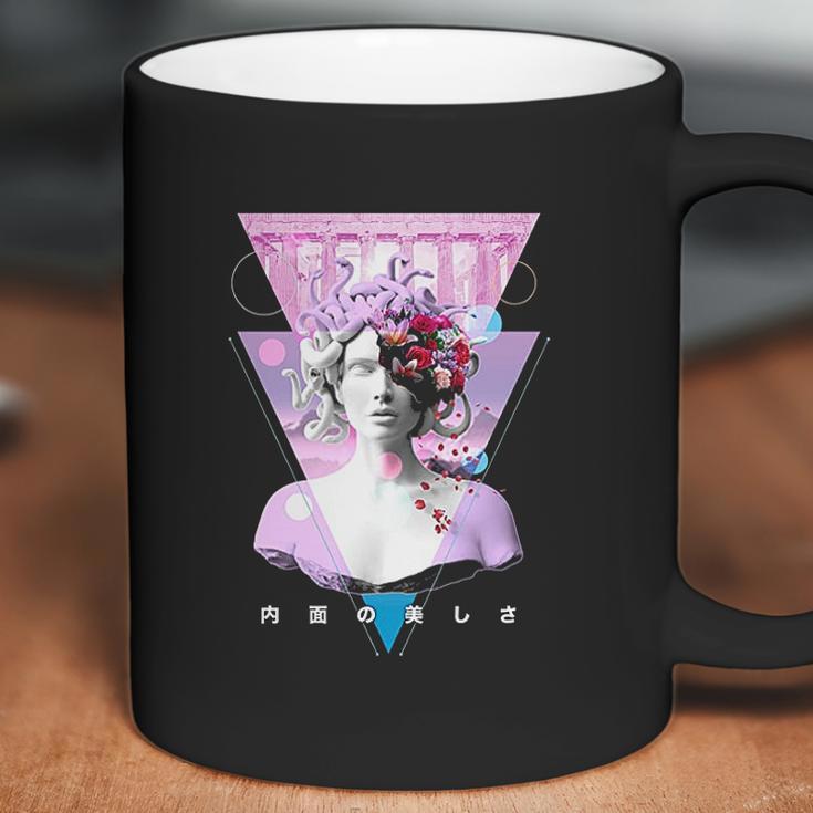 Medusa Statue Aesthetic Art Retro Japanese Otaku Coffee Mug