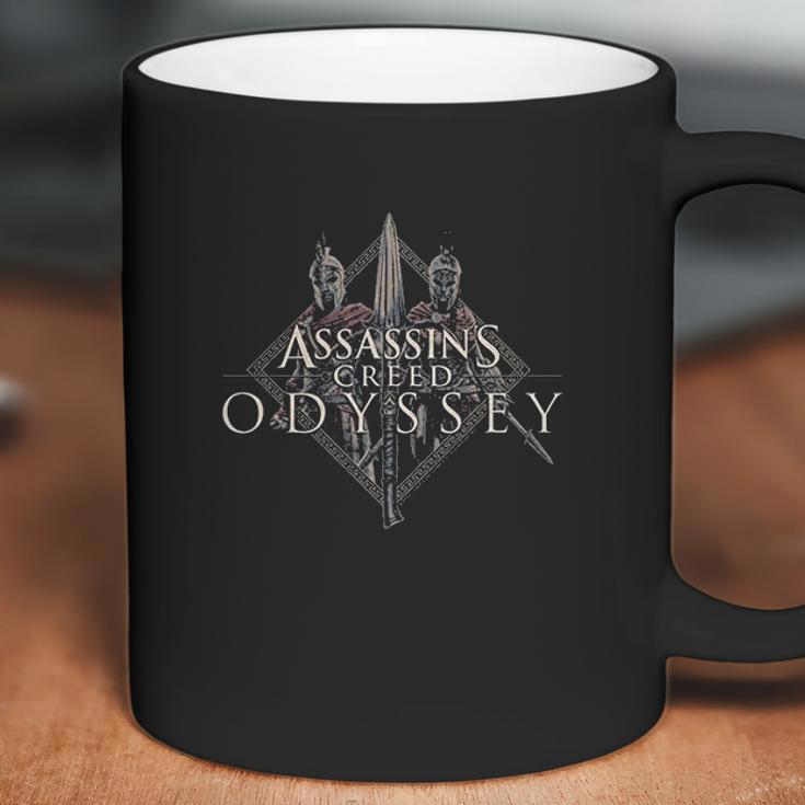 Mens Assassins Creed Odyssey Character Spear Coffee Mug