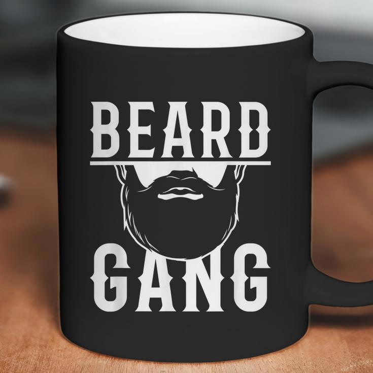 Mens Beard Gang Funny Bearded Man Male Facial Hair Coffee Mug