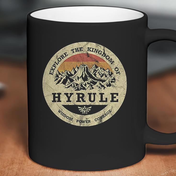 Mens Nintendo Legend Of Zelda Explore Hyrule Coffee Mug